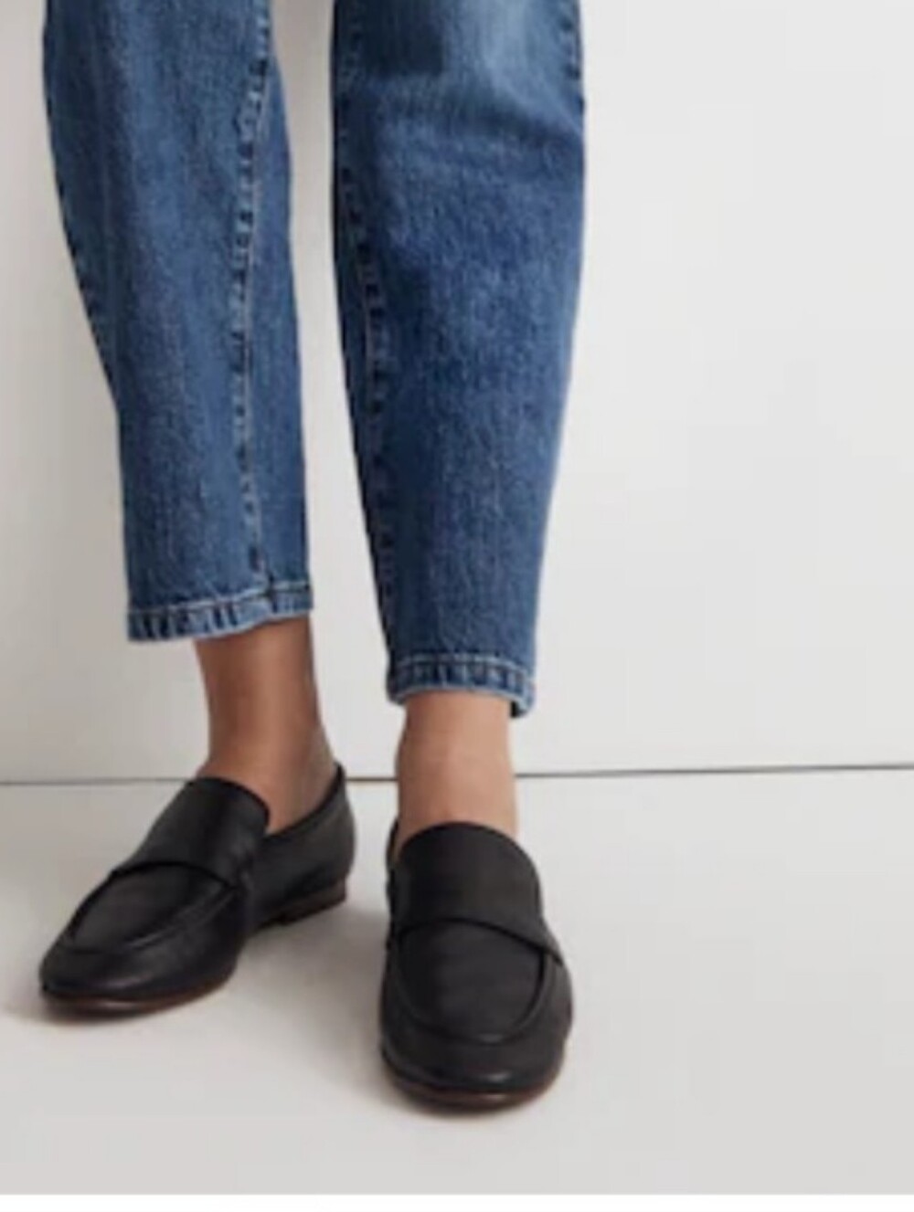 Madewell Lacey Leather Loafers